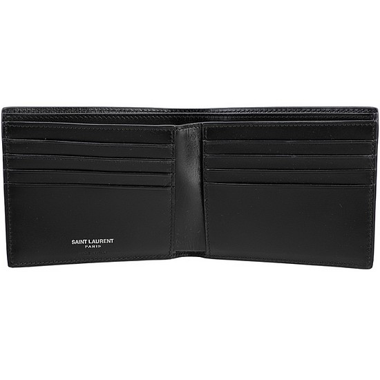 생로랑 은장 모노그램 반지갑 453276 0SX0E 1000_이미지