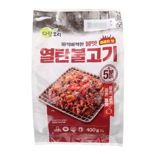 팜덕 다향 열탄불고기 매콤한맛 400g이미지입니다. 누르면 해당 게시물로 새창이동합니다.