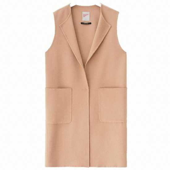 에잇세컨즈 베이지 핸드메이드 베스트 326636W91A_이미지