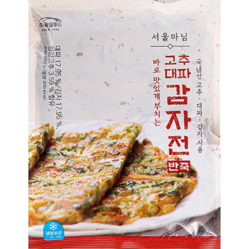 서울마님 고추대파 감자전 반죽 250g