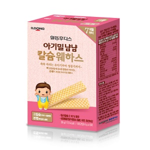 일동후디스 칼슘 웨하스 딸기 36g (4개)_이미지