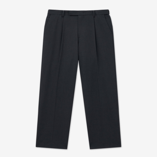 TNGT 울 블랜드 테이퍼드 fit 컴포트 팬츠 바지 하의 다크 그레이 4306247 086 34 4306247_이미지