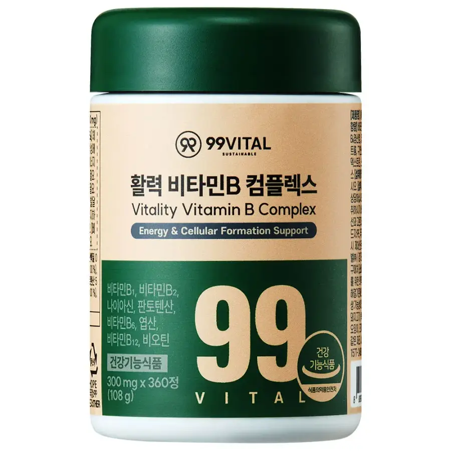 99바이탈 활력 비타민B 컴플렉스 360정