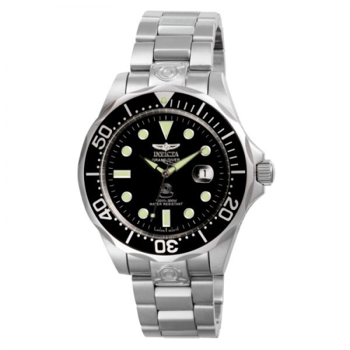 INVICTA 3044 남성용 NH35A 오토매틱 블랙 다이얼 그랜드 다이버 669331