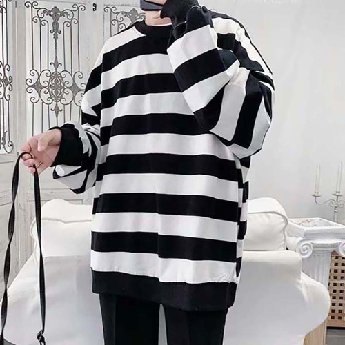 LEA-B145 오버핏 줄무늬티 S8442779