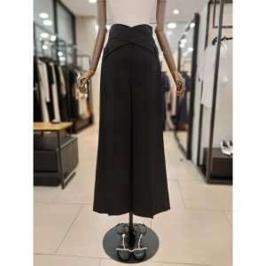 모조에스핀 25 여름 허리장식 와이드팬츠 J252XSA003_이미지