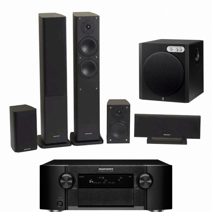 마란츠 LS-7000 5.1채널 + 마란츠 AV리시버 (SR6005, YST-RSW300)