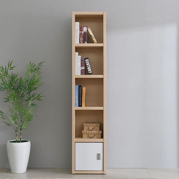 우아미가구 모노 조이 5단 수납 책장 (42cm)_이미지