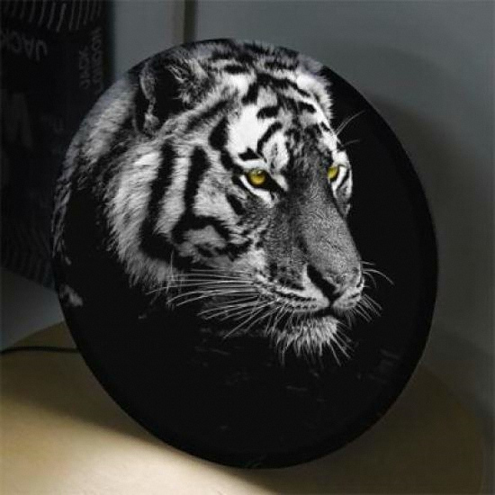 꾸밈 LED 어둠속의호랑이 액자 무드등 45cm