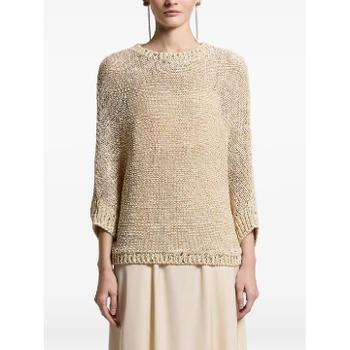 페세리코 sequin embellishment sweater E99186F039330A T