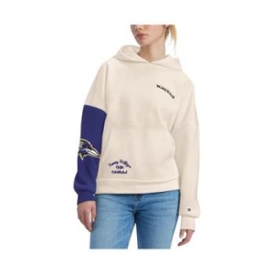 Ÿ�����ǰ� ��� Cream ���� Baltimore Ravens Harriet Pullover �ĵ� 17670321 439208