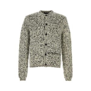 프라다 투톤 울 버튼 가디건 UMG428SOOO18KM F057Z