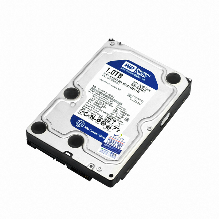 Western Digital WD Caviar Blue SATA2/7200/32M (WD10EALS, 1TB)_이미지