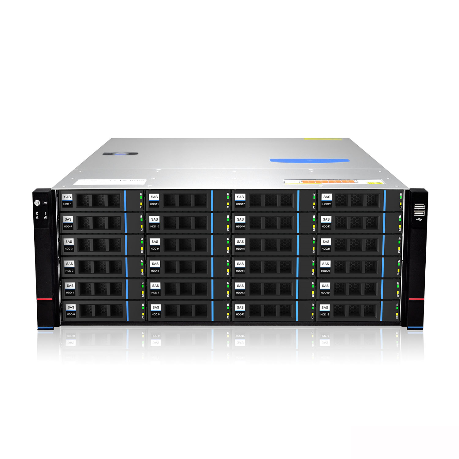 TYAN TAKO-KST424-(C621R8-10R24R)-360TB NAS Storage (32GB, M2 1TB + HDD 360TB)