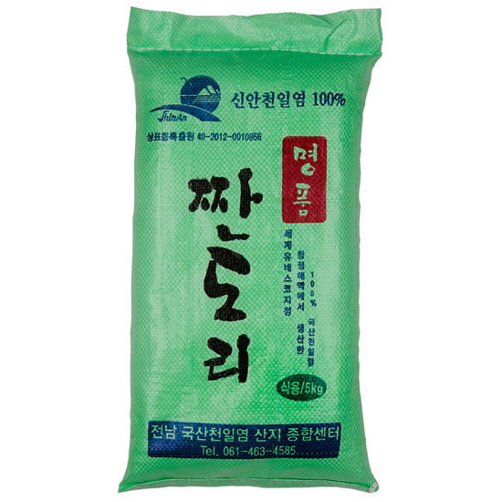 한반도소금 명품 짠도리 천일염 5kg (2016년산) (1개)_이미지