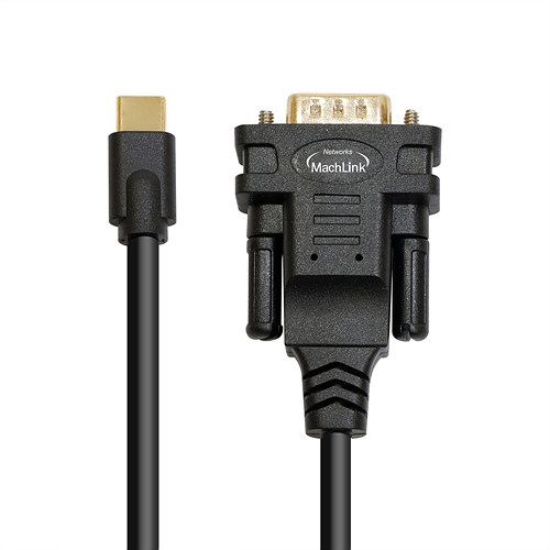 마하링크 ML-CRS232 Type C to RS232 시리얼 케이블 (1.8m)_이미지