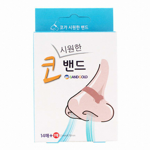 밴드골드 코 시원한 밴드 15개입 (1개)_이미지