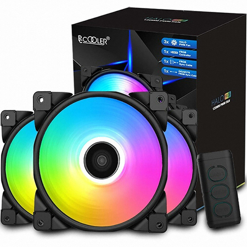 PCCOOLER HALO (3-in-1 FRGB 킷)