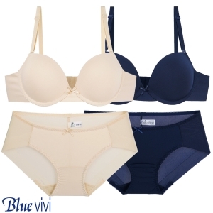 비비안 블루비비by  누디라인 브라팬티 ABC컵 pst2081n