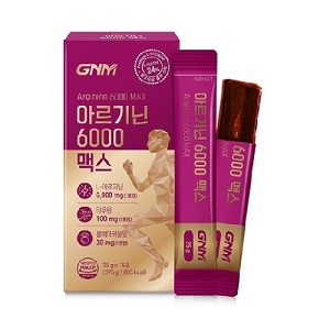 GNM자연의품격 아르기닌 6000 맥스 25g 15포 (6개)_이미지