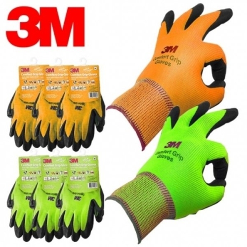 3M 콤포트 그립 산업용 반코팅장갑 3켤레_23783930