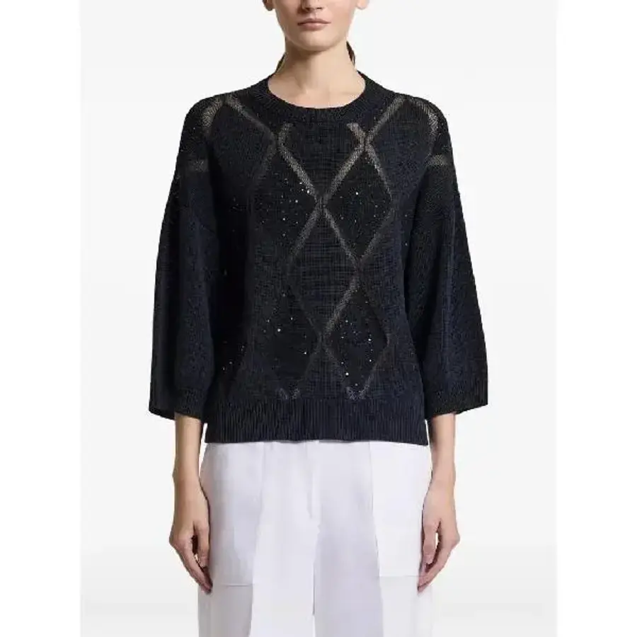 페세리코 diamond knit jumper S99164F079333A T이미지입니다. 누르면 해당 게시물로 새창이동합니다.