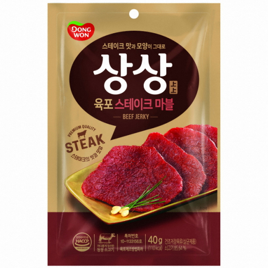 동원F&B 상상 스테이크 마블 40g (10개)_이미지