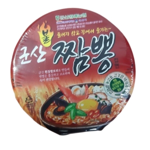 새롬식품  군산불짬뽕컵면 82g[6개]