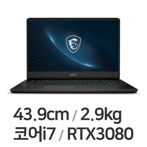 MSI GP시리즈 Vector GP76 12UH-i7 64GB램 (SSD 1TB)_이미지