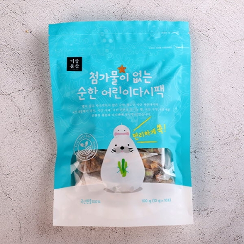 천연조미료 순한 이유식육수 어린이다시팩 10g 40