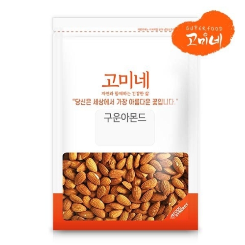 고미네 구운아몬드 500g / 1kg 구운아몬드 500g / 1kg이미지입니다. 누르면 해당 게시물로 새창이동합니다.