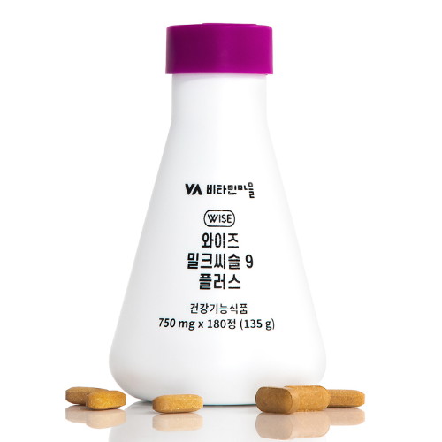 비타민마을 와이즈 밀크씨슬 9 플러스 180정 (2개)_이미지