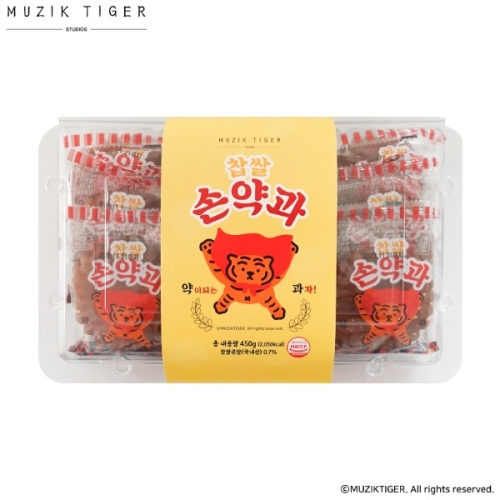 신광제과 무직타이거 찹쌀 손약과 450g (1개)_이미지