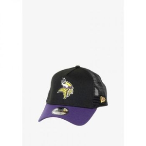 뉴에라 미네소타 바이킹스 NFL 투톤 버스텔러블 포티 A-프레임 캡 검정색 6694108