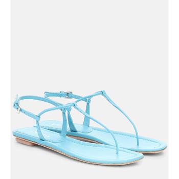 페이턴트 레더 통 샌들 P00435585