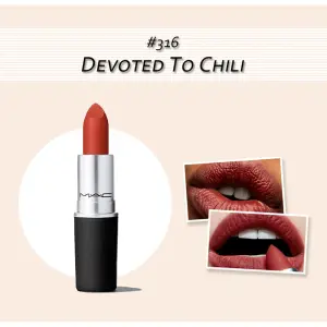 MAC 316 디보티드 투 칠리 매트 레트로 립 파우더 3g
