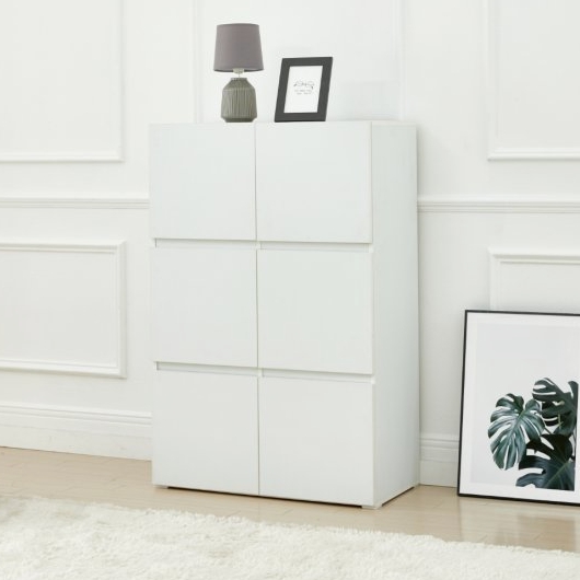 동서가구 릴리스 와이드 다용도 800 수납장 6도어 DF923328