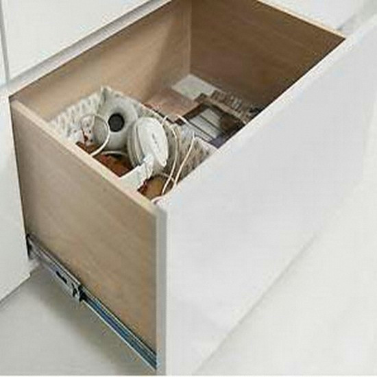 퍼스트레이디가구 헤이븐 하이글로시 4단 서랍장 (50cm)_이미지