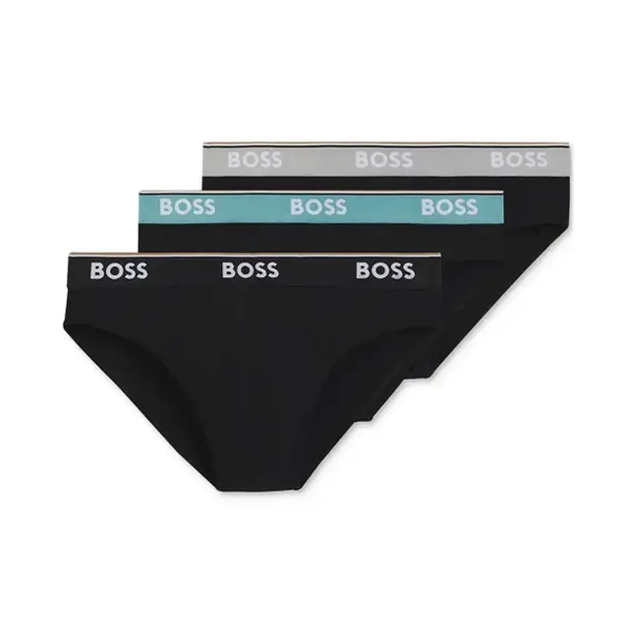 보스 남성 삼각 팬티 브리프 Power 3 Pk. Tipped 로고 Waistband 845528 속옷 언