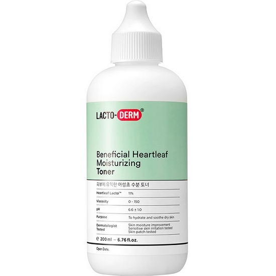종근당 락토덤 피부에 유익한 어성초락토 수분 토너 200ml (2개)