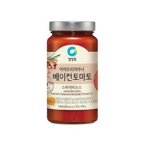 청정원 아마트리치아나 베이컨 토마토 스파게티소스 600g (1개)_이미지