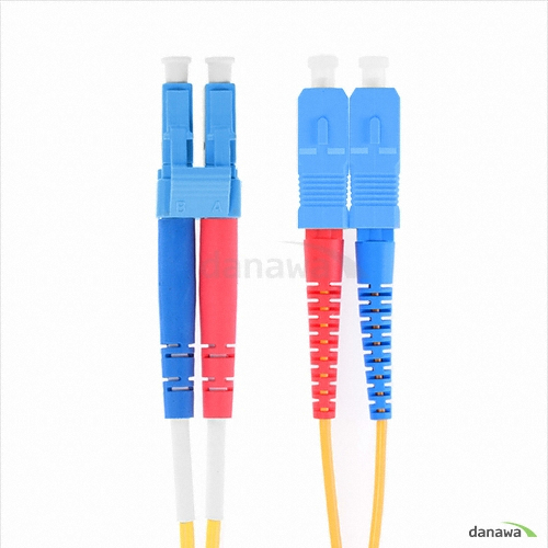 강원전자 NETmate 광점퍼 코드 싱글 LC-SC-2C-SM (NMC-LS250S, 50m)_이미지