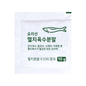 새한BIF 요리선 멸치육수분말 10g x 10봉 잔치국수 칼국수 수제비 어묵탕_이미지