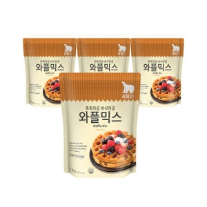 대한제분 곰표 와플 믹스 1kg 4개