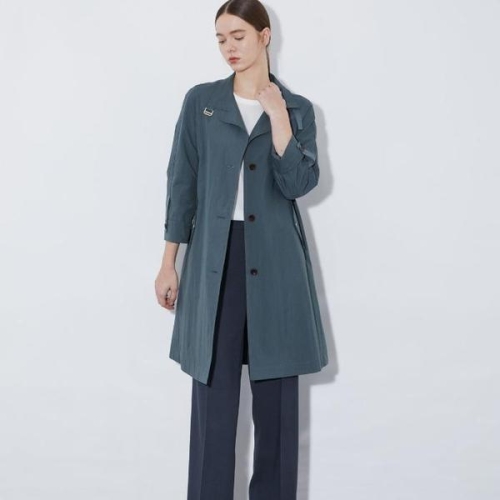 올리비아로렌 HC03 메탈장식 A 라인 트렌치 코트 VOC EB4S 2311 S29542642_이미지