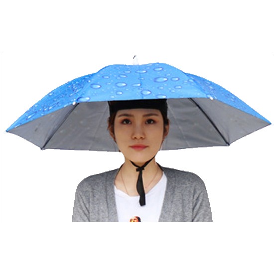 핵인싸템 머리에쓰는 우산 모자