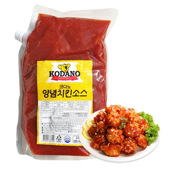 코다노 양념치킨소스 2kg (1개)