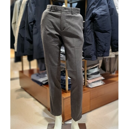 신성통상 에디션 면교직 마이크로 체크 사이드밴딩 슬랙스 NEB4PP1902