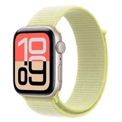 APPLE 워치 SE 3세대 44mm 스타라이트 알루미늄 (스포츠루프)_이미지
