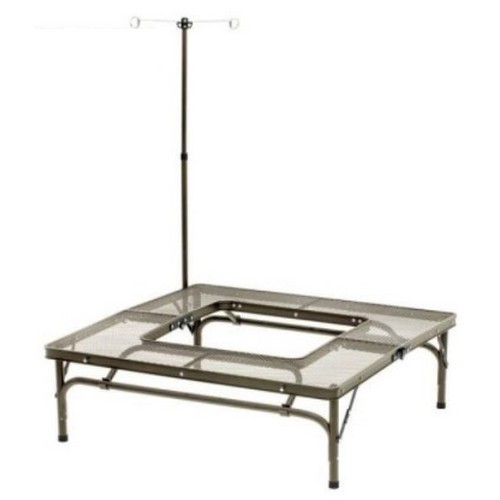 로티캠프 아이언 메쉬 화로 테이블 900